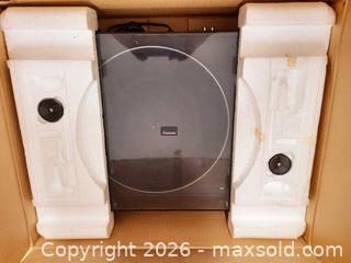 MaxSold Auction: SANSUI SR-222 Stereo Turntable in Box- will need a new cartridge.  - Ottawa (Ontario, Canada) SELLER MANAGED Moving Online Auction - Coventry Road (STORAGE)
