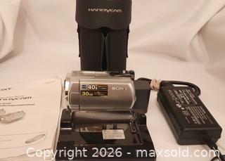 MaxSold Auction: SONY Camcorder Video Camera w/30GB HDD+KODAK Digital camera & Easy Share Dock - Ottawa (Ontario, Canada) SELLER MANAGED Moving Online Auction - Coventry Road (STORAGE)