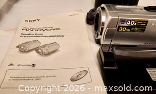 MaxSold Auction: SONY Camcorder Video Camera w/30GB HDD+KODAK Digital camera & Easy Share Dock - Ottawa (Ontario, Canada) SELLER MANAGED Moving Online Auction - Coventry Road (STORAGE)