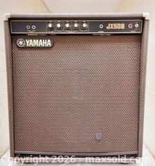 MaxSold Auction: Vintage YAMAHA JX-50B JX50B Guitar Amplifier-Excellent Condition  - Ottawa (Ontario, Canada) SELLER MANAGED Moving Online Auction - Coventry Road (STORAGE)