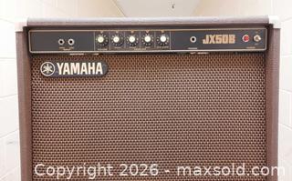 MaxSold Auction: Vintage YAMAHA JX-50B JX50B Guitar Amplifier-Excellent Condition  - Ottawa (Ontario, Canada) SELLER MANAGED Moving Online Auction - Coventry Road (STORAGE)