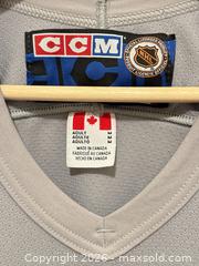 MaxSold Auction: CCM San Jose Sharks Hockey Jersey Adult M Gray/Teal / signed -autograph  - San Jose (California, USA) PARTNER MANAGED Estate Sale Online Auction - E Humboldt