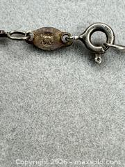MaxSold Auction: Sterling Silver 16in Box Chain Necklace, Italy, Marked 925 - San Jose (California, USA) PARTNER MANAGED Estate Sale Online Auction - E Humboldt