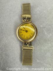 MaxSold Auction: Vintage Women's Gold-Filled Mechanical Wristwatch, 15 Jewels - San Jose (California, USA) PARTNER MANAGED Estate Sale Online Auction - E Humboldt