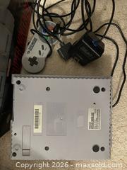 MaxSold Auction: Nintendo Super Nintendo Entertainment System (SNES) Console - Toronto (Ontario, Canada) SELLER MANAGED Moving Online Auction - Kennedy Road (STORAGE)