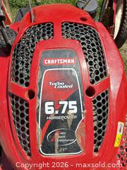 MaxSold Auction: Craftsman 21 in Gas Push Lawn Mower, 6.75 HP - Montague (Smiths Falls)(Ontario, Canada) PARTNER MANAGED Downsizing Online Auction -  Rainbow Valley Drive