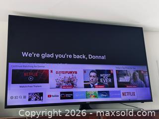 MaxSold Auction: Samsung 55" 4K UHD LED/LCD Smart TV - Montague (Smiths Falls)(Ontario, Canada) PARTNER MANAGED Downsizing Online Auction -  Rainbow Valley Drive