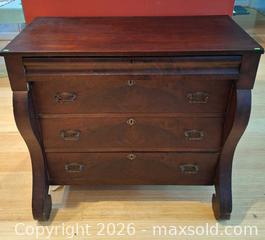 MaxSold Auction: Empire Revival Chest of Drawers - Walworth (New York, USA) PARTNER MANAGED Estate Sale Online Auction - Fairway 18