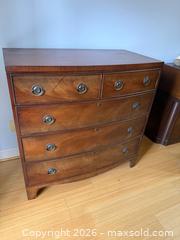 MaxSold Auction: GORGEOUS Dark Wood Dresser - Walworth (New York, USA) PARTNER MANAGED Estate Sale Online Auction - Fairway 18