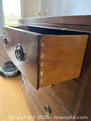 MaxSold Auction: GORGEOUS Dark Wood Dresser - Walworth (New York, USA) PARTNER MANAGED Estate Sale Online Auction - Fairway 18