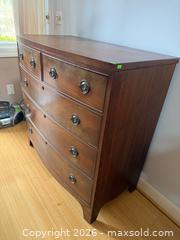 MaxSold Auction: GORGEOUS Dark Wood Dresser - Walworth (New York, USA) PARTNER MANAGED Estate Sale Online Auction - Fairway 18