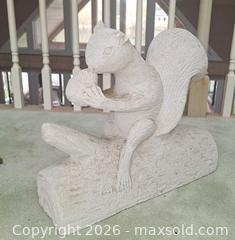 MaxSold Auction: Signed Squirrel Sculpture  - Walworth (New York, USA) PARTNER MANAGED Estate Sale Online Auction - Fairway 18