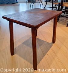 MaxSold Auction: Small Side Table - Walworth (New York, USA) PARTNER MANAGED Estate Sale Online Auction - Fairway 18