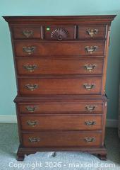 MaxSold Auction: SOLID Mahogany 9 Drawer Dresser - Walworth (New York, USA) PARTNER MANAGED Estate Sale Online Auction - Fairway 18