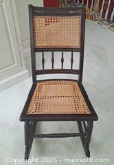 MaxSold Auction: Vintage Wicker Rocking Chair - Walworth (New York, USA) PARTNER MANAGED Estate Sale Online Auction - Fairway 18
