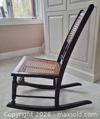 MaxSold Auction: Vintage Wicker Rocking Chair - Walworth (New York, USA) PARTNER MANAGED Estate Sale Online Auction - Fairway 18