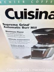 MaxSold Auction: Cuisinart DBM-8 Burr Coffee Grinder - Campbell (California, USA) SELLER MANAGED Estate Sale Online Auction - Dell Avenue
