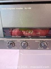 MaxSold Auction: Technics SU-V98 Amp, SH-8017 Equalizer & ST-S98 Tuner - Campbell (California, USA) SELLER MANAGED Estate Sale Online Auction - Dell Avenue
