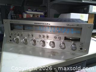 MaxSold Auction: Marantz stereophonic receiver - Upper Moreland Township (Pennsylvania, USA) SELLER MANAGED Charity/Fundraising Online Auction - Davisville Road