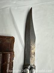 MaxSold Auction: Butterfly / Balisong Knife with Antler Handle, Steel Blade - Morgan Hill (California, USA) PARTNER MANAGED Estate Sale Online Auction -  Dougherty Avenue