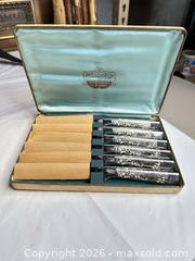 MaxSold Auction: Carvel Hall by Briddell 6-Piece Stainless Steak Knives - Morgan Hill (California, USA) PARTNER MANAGED Estate Sale Online Auction -  Dougherty Avenue