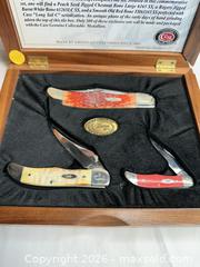 MaxSold Auction: Case Limited Edition Pocket Knife Set, 3-Piece - Morgan Hill (California, USA) PARTNER MANAGED Estate Sale Online Auction -  Dougherty Avenue
