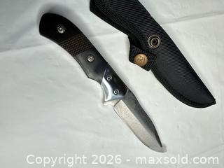 MaxSold Auction: Colt Fixed Blade Knife, Stainless Steel Blade, Wood Handle - Morgan Hill (California, USA) PARTNER MANAGED Estate Sale Online Auction -  Dougherty Avenue