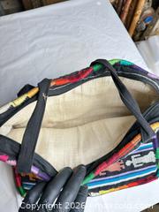 MaxSold Auction: Guatemalan Black Medium Tote Bag with Zipper - Morgan Hill (California, USA) PARTNER MANAGED Estate Sale Online Auction -  Dougherty Avenue