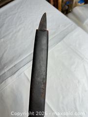 MaxSold Auction: Marked Early 1900s Bayonet with Scabbard - Morgan Hill (California, USA) PARTNER MANAGED Estate Sale Online Auction -  Dougherty Avenue