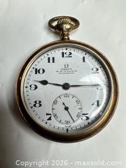 MaxSold Auction: Omega 1920s Gold Filled 17-Jewel Pocket Watch - Morgan Hill (California, USA) PARTNER MANAGED Estate Sale Online Auction -  Dougherty Avenue