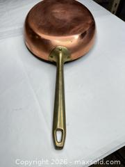 MaxSold Auction: Paul Revere 10in Copper-Exterior Fry Pan - Morgan Hill (California, USA) PARTNER MANAGED Estate Sale Online Auction -  Dougherty Avenue