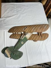 MaxSold Auction: Sexton Cast Metal Airplane Wall Plaque, Green, 1968, Large - Morgan Hill (California, USA) PARTNER MANAGED Estate Sale Online Auction -  Dougherty Avenue
