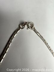 MaxSold Auction: Sterling Silver Box Chain Necklace, 20–24 in - Morgan Hill (California, USA) PARTNER MANAGED Estate Sale Online Auction -  Dougherty Avenue
