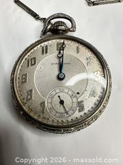 MaxSold Auction: Stratford Pocket Watch, Swiss Made, Silver-Plated Case - Morgan Hill (California, USA) PARTNER MANAGED Estate Sale Online Auction -  Dougherty Avenue