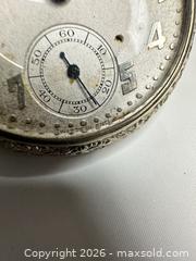 MaxSold Auction: Stratford Pocket Watch, Swiss Made, Silver-Plated Case - Morgan Hill (California, USA) PARTNER MANAGED Estate Sale Online Auction -  Dougherty Avenue