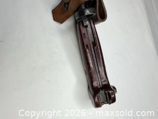 MaxSold Auction: Vintage Bayonet with Wood Handle & Scabbard - Morgan Hill (California, USA) PARTNER MANAGED Estate Sale Online Auction -  Dougherty Avenue