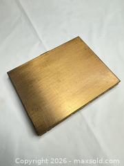 MaxSold Auction: Vintage Mid-Century Brass Compact / Cigs Case with Abalone Inlay - Morgan Hill (California, USA) PARTNER MANAGED Estate Sale Online Auction -  Dougherty Avenue