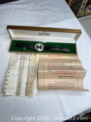 MaxSold Auction: Wakmann Manual-Wind Chronograph, 36mm Black Dial - Morgan Hill (California, USA) PARTNER MANAGED Estate Sale Online Auction -  Dougherty Avenue