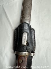 MaxSold Auction: WWI Bayonet with Stamped Ricasso and Metal Fittings - Morgan Hill (California, USA) PARTNER MANAGED Estate Sale Online Auction -  Dougherty Avenue