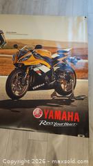 MaxSold Auction: Yamaha 6oth Anniversary Vinyl Poster - Riverview (Florida, USA) SELLER MANAGED Downsizing Online Auction -  Holly Heath Drive
