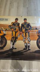 MaxSold Auction: Yamaha 6oth Anniversary Vinyl Poster - Riverview (Florida, USA) SELLER MANAGED Downsizing Online Auction -  Holly Heath Drive