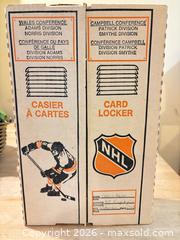 MaxSold Auction: 1979-80 NHL Trading Card Storage Box with Mixed Hockey Cards - New Westminster (British Columbia, Canada) SELLER MANAGED Estate Sale Online Auction - Princess Street