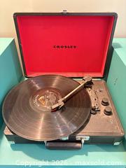 MaxSold Auction: Crosley Turntable and Record Console/ Cabinet & Asst. Vinyls - New Westminster (British Columbia, Canada) SELLER MANAGED Estate Sale Online Auction - Princess Street