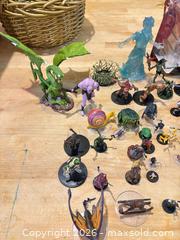 MaxSold Auction: Dungeons & Dragons Mixed Fantasy Miniatures Lot with Dice  - New Westminster (British Columbia, Canada) SELLER MANAGED Estate Sale Online Auction - Princess Street