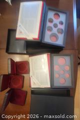 MaxSold Auction: Five (5) Empty Good Royal Canadian Mint Coin Cases - Ottawa (Ontario, Canada) SELLER MANAGED Downsizing Online Auction - Woodpark Way