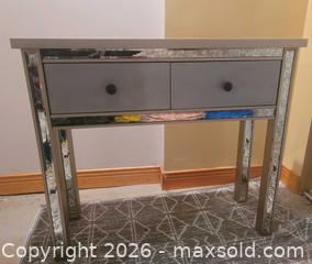 MaxSold Auction: Mirror Two (2) Drawer Desk - Ottawa (Ontario, Canada) SELLER MANAGED Downsizing Online Auction - Woodpark Way