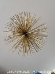 MaxSold Auction: Torre & Tagus Spike Metal Starburst 3D wall decor piece - Ottawa (Ontario, Canada) SELLER MANAGED Downsizing Online Auction - Woodpark Way