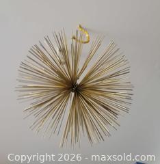MaxSold Auction: Torre & Tagus Spike Metal Starburst 3D wall decor piece - Ottawa (Ontario, Canada) SELLER MANAGED Downsizing Online Auction - Woodpark Way
