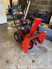 MaxSold Auction: Ariens Compact 24 Snowblower – 24” Width, 9.5 ft-lbs (AX208) - Toronto (Ontario, Canada) SELLER MANAGED Moving Online Auction - Shadwick Drive