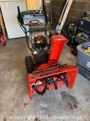 MaxSold Auction: Ariens Compact 24 Snowblower – 24” Width, 9.5 ft-lbs (AX208) - Toronto (Ontario, Canada) SELLER MANAGED Moving Online Auction - Shadwick Drive